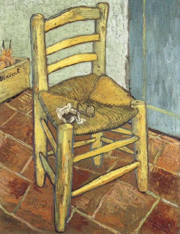 Vincent Van Gogh Van Gogh-s Chair oil painting image